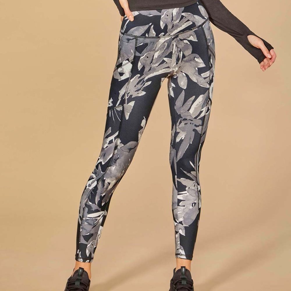 Balance Collection Eclipse Side Pocket Ankle Legging Women XL